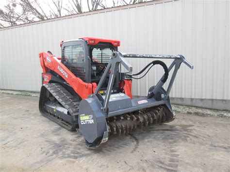 kubota skid steer with mulcher for sale|kubota skid steer forestry package.